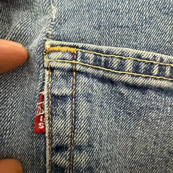 Vintage Levi's 511 Slim Fit Jeans Men's 36x34 Medium Wash - Classic Denim - Picture 5 of 5